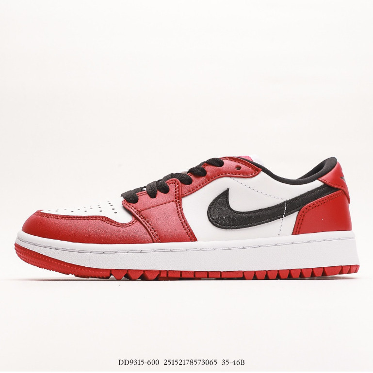 Nike Air Jordan 1 Low Golf Chicago AJ1 Casual Sports Sneakers for Men Women Basketball Shoes