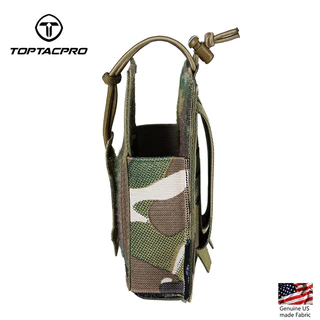 Toptacpro กระเป๋าวิทยุสื่อสารยุทธวิธี ขนาดเล็ก 8524