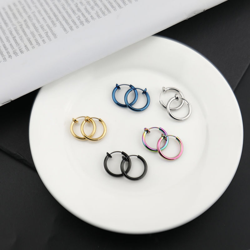 ♞,♘,♙Korean Style Trendy Earrings Without Piercing, Earrings Without Piercing, Fake Earrings, Fashi