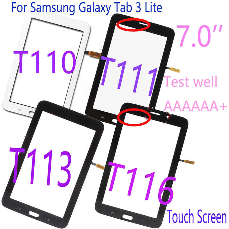 หน้าจอ8.4นิ้วเปลี่ยนสำหรับ Samsung Galaxy Tab S 8.4 Sm-T700 Sm-T705หน้าจอสัมผัสแผงกระจกด้านหน้าชิ้นส