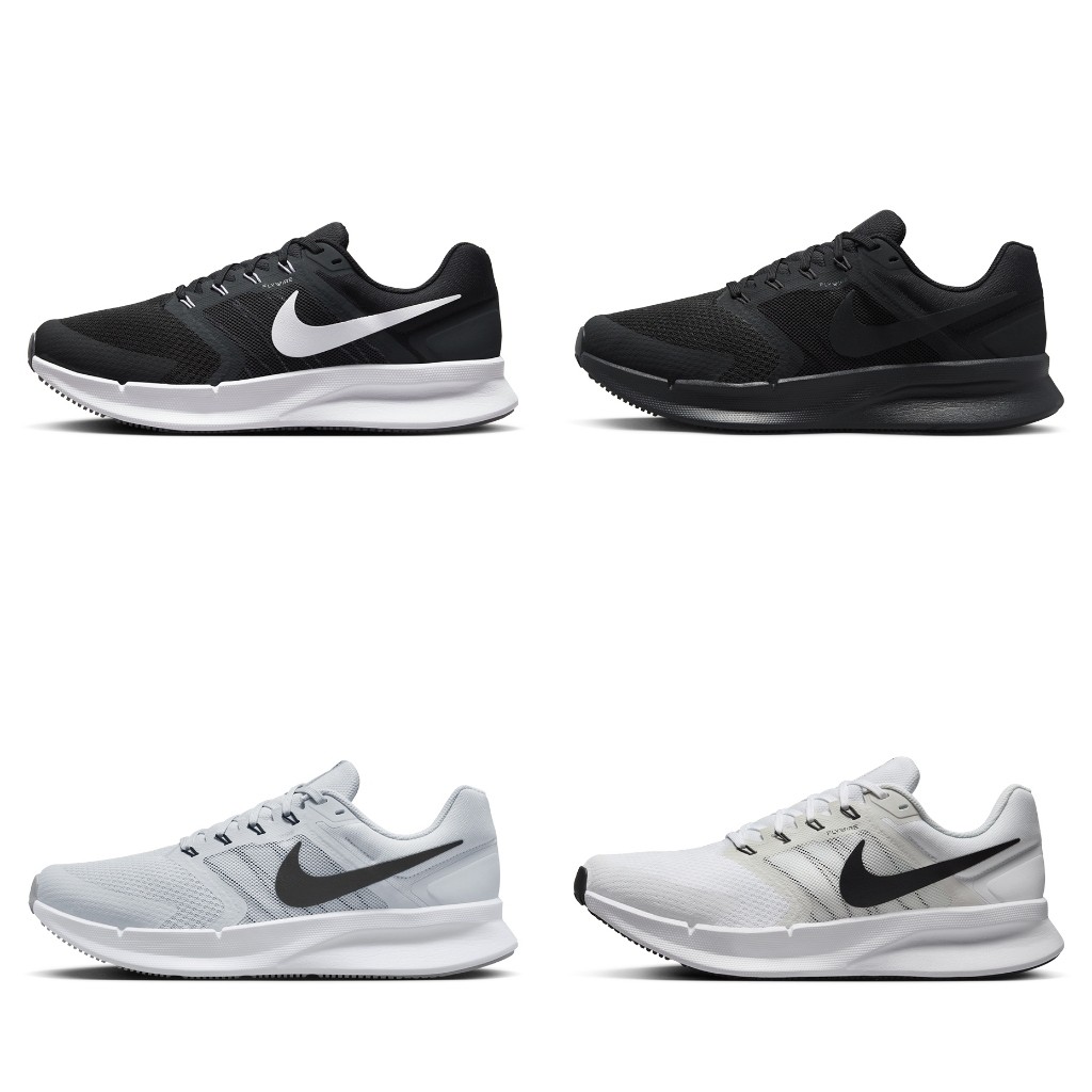 ♞,♘,♙NIKE RUN SWIFT 3 รองเท้าจ๊อกกิ้งระบายอากาศกันกระแทกสำหรับผู้ชาย DR2695-002-003-005-102 RT