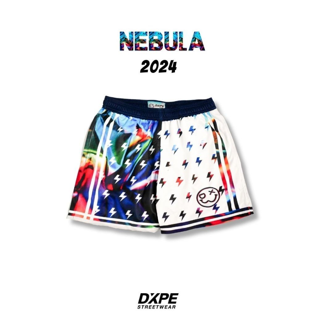 กางเกงขาสั้นสไตล์สตรีท DXPE BLACK PEAR - NEBULA 2024 Edition