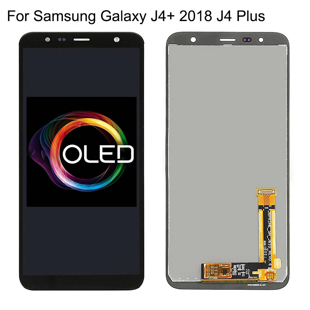 ใหม่6.0 ''Lcd สำหรับ Samsung Galaxy + 2018 J4 Plus J415 J415f J410จอแสดงผล LCD Touch Screen Sensor