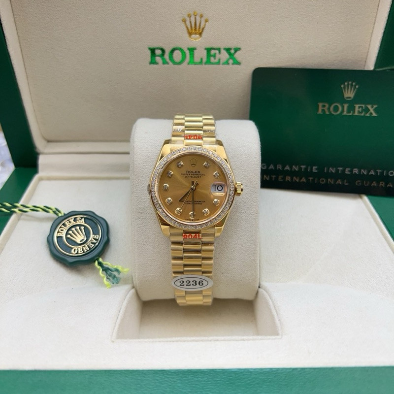 RO/CC นาฬิกาข้อมือผู้หญิง Datejust 31 mm ระบบออโต้ นาฬิกาแฟชั่น