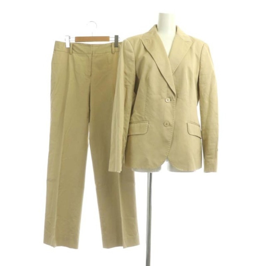 Brooks Brothers สูท เสื้อแจ็กเก็ต กางเกง 4 S สีเบจ ส่งตรงจากญี่ปุ่น มือสอง

