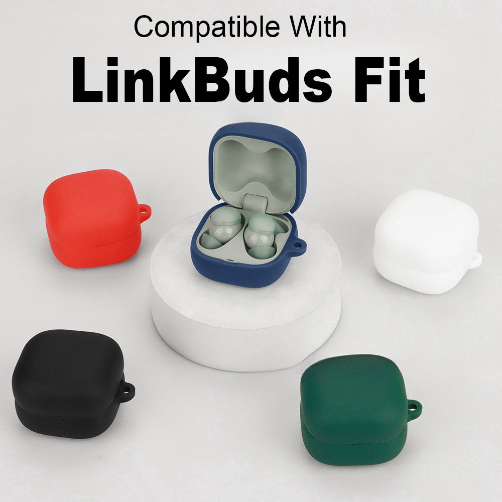 เคสหูฟังซิลิโคนอ่อนนุ่มสําหรับฝาครอบป้องกัน Sony LinkBuds Fit / WF-LS910N