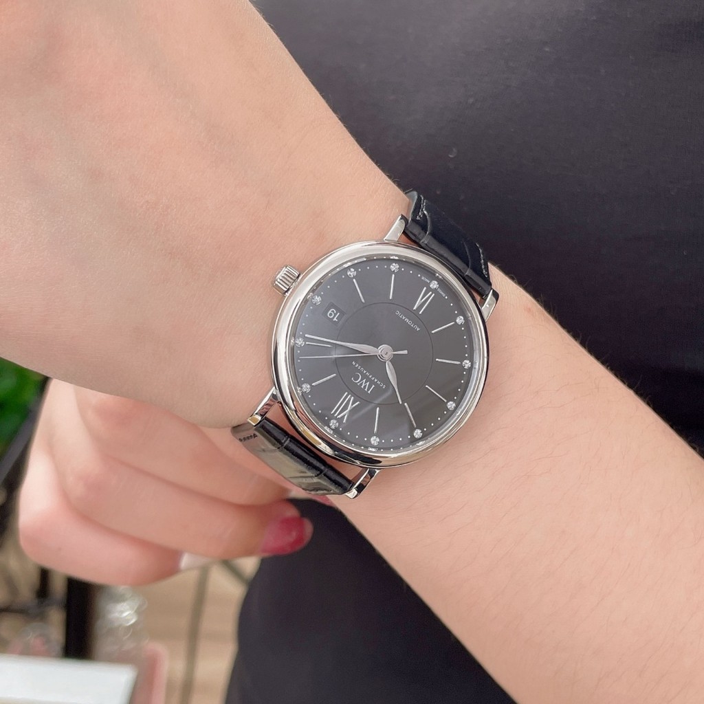 Iwc IWC IWC Botao Fino Diamond นาฬิกากลไกอัตโนมัตินาฬิกาหญิงนาฬิกาผู้ชาย IW458102