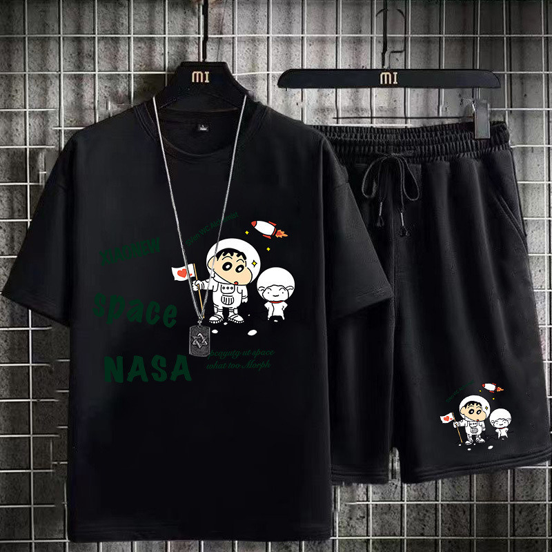 hot🔥การประกันคุณภาพ🔥 import Youth Sports Suit For Men Casual Sports Suit For Men 2024 Middle Scho