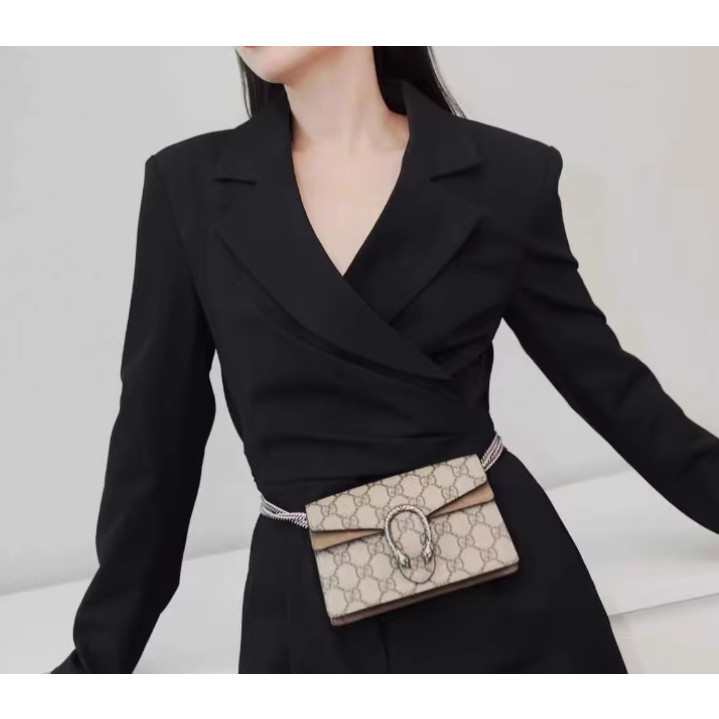 Gucci/Dionysus/Chain/Bacchus Bag/Crossbody Bag/แท้ 100% 476432-K9GSN-4075