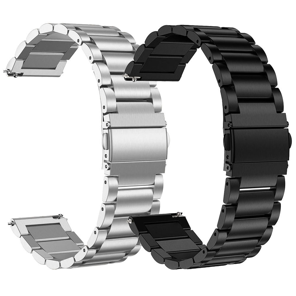 สายนาฬิกาข้อมือเหล็ก สําหรับ Samsung Galaxy Watch 46 มม. Huawei Watch GT2 Amazfit GTR 47 มม. 22 มม. 20 มม.
