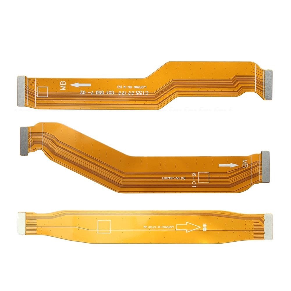 บอร์ดหลักเมนบอร์ดเชื่อมต่อ LCD Flex Cable อะไหล่ซ่อมสําหรับ OPPO A93 A93s A94 A95 A96 A97 4G 5G