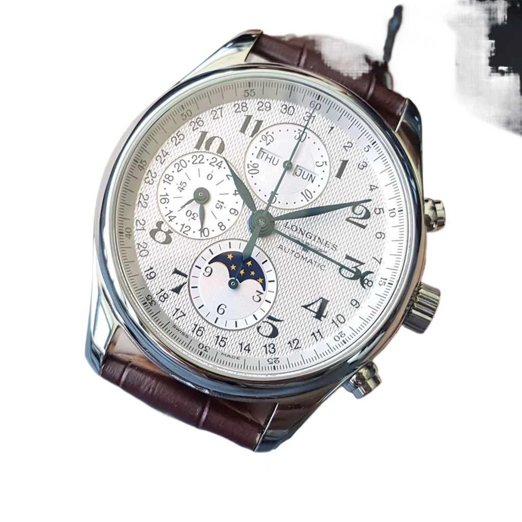 ชุดเต็มรูปแบบของ Longiness นาฬิกาสุภาพสตรี Heart Month Series เพชรแกะสลักนาฬิกากลไกอัตโนมัติหญิง L8