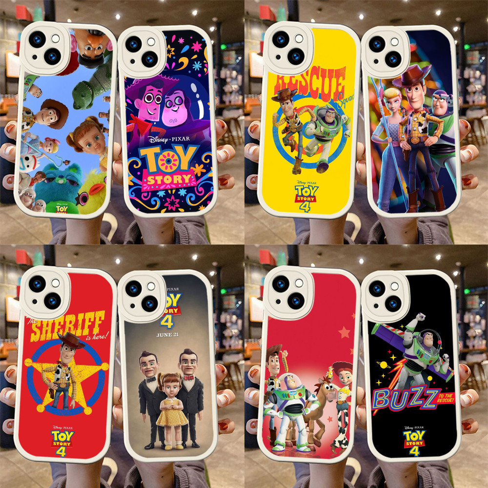 เคสโทรศัพท์มือถือนิ่ม กันเลนส์ ลาย Toy Story สําหรับ iPhone 12 13 14 Pro Max L283