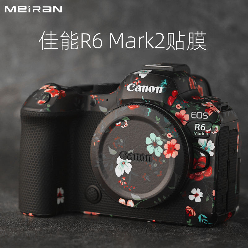 สติ๊กเกอร์ Meiran เหมาะสําหรับ Canon R6 ฟิล์มกล้องรุ่นที่สอง EOS R62 กล้องสติกเกอร์ป้องกันตัว R6ii C