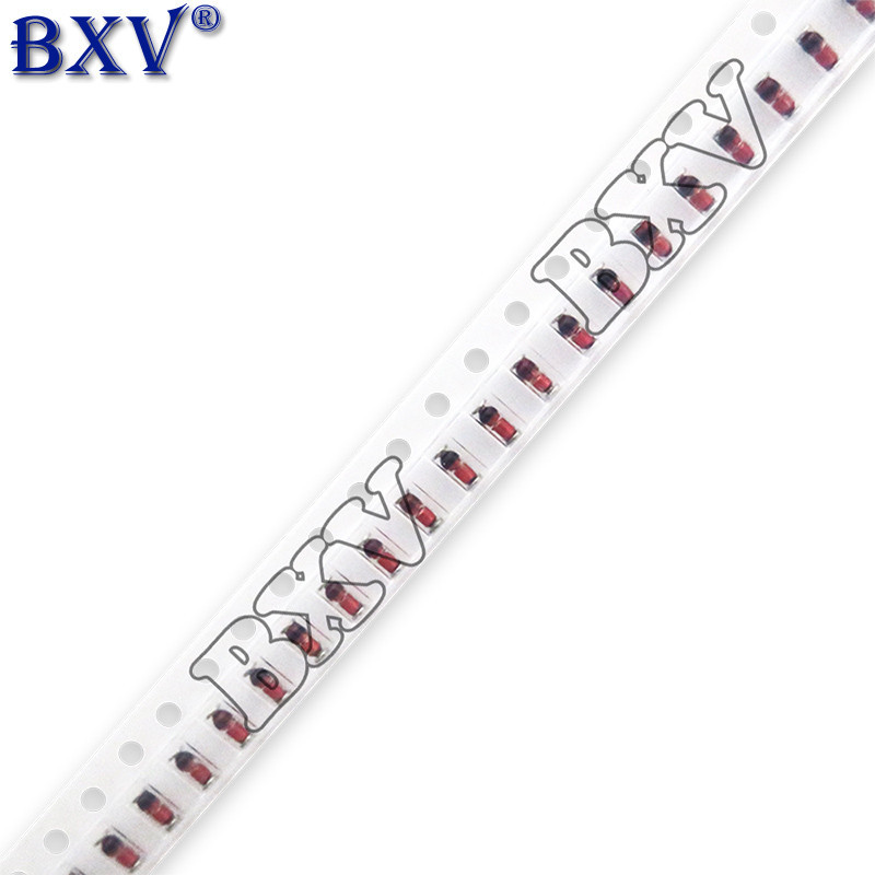 100PCS 0.5W ไดโอด DO-35 2V4 ~ 47V 1/2W LL34 ZMM BZV55C BZV55C3V3 ZMM3V3 2V4 2V7 3V0 3V6 5V7 4V7 5V7 