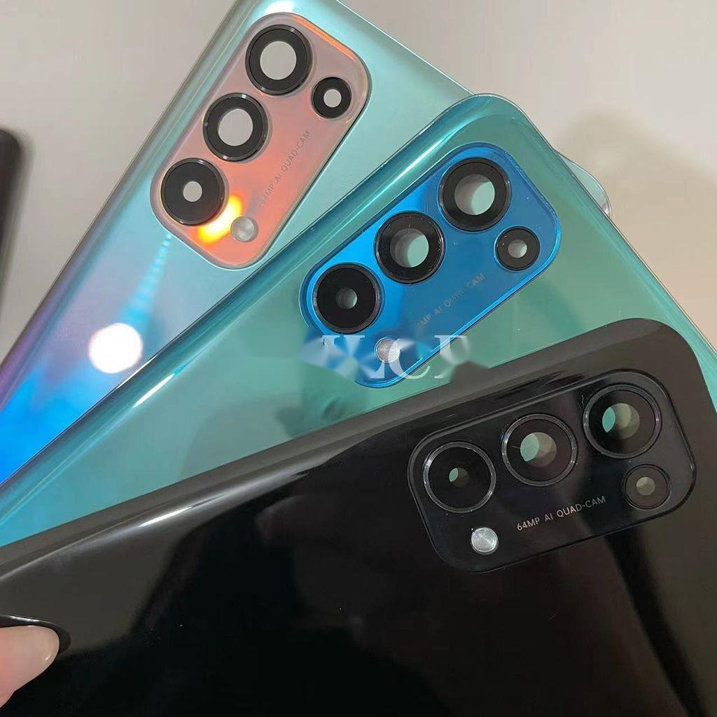ฝาครอบแบตเตอรี่ด้านหลัง พร้อมเลนส์กล้อง สําหรับ Oppo Reno 5 5G Reno 5 4G