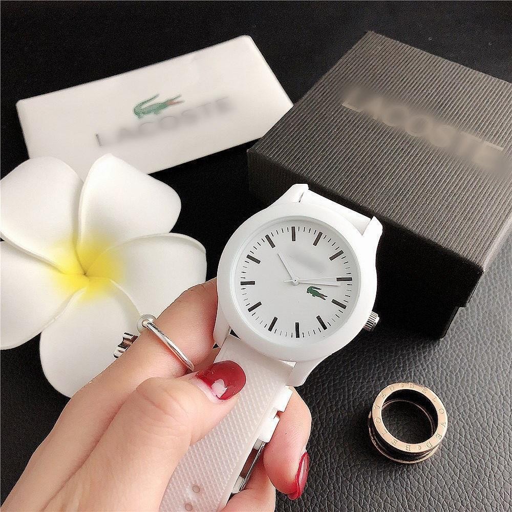 Lacoste นาฬิกาข้อมือควอทซ์ เรียบง่าย และสง่างาม สไตล์นักธุรกิจ สําหรับนักเรียน