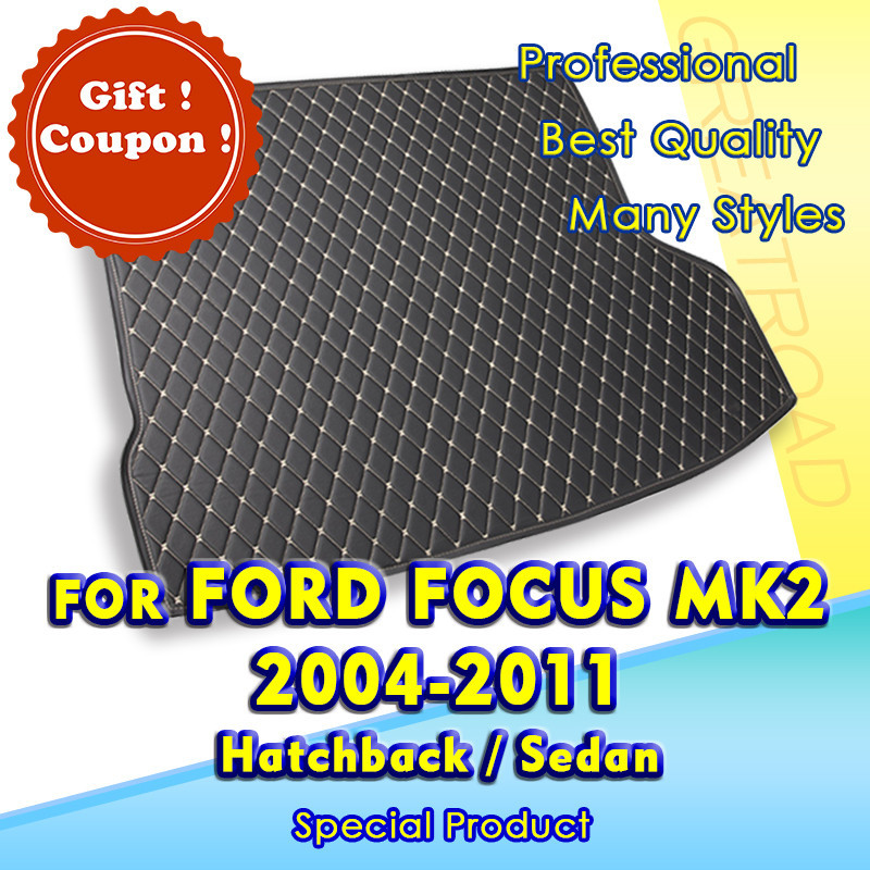 พรมปูพื้นรถยนต์ สําหรับ Changan-Ford Focus MK2 2004 2005 2006 2007 2008 2009 2010 2011 2012