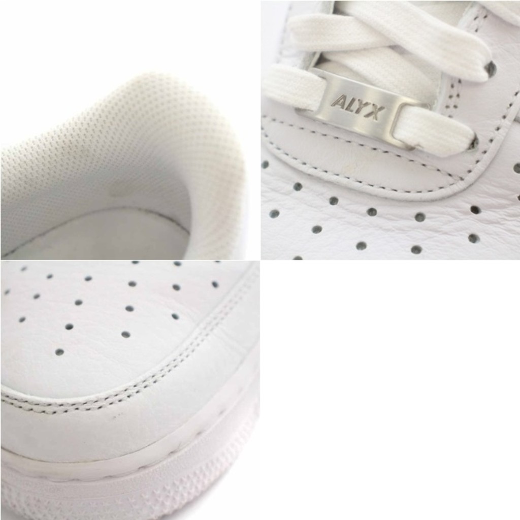 Nike 1017 ALYX 9SM Air Force 1 รองเท้าผ้าใบ มือสอง สีขาว
