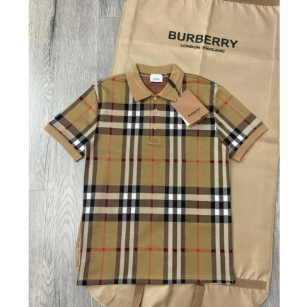 เสื้อโปโลผู้ชาย BBR ออกแบบด้วยผ้าตาราง Umi ทอ เสื้อโปโลผู้ชาย Hottrend New 2025