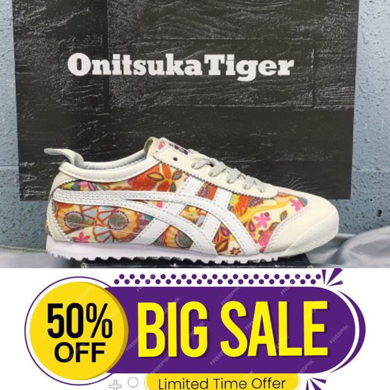 Onitsuka Tiger Mexico 66 Liberti Shoes ของแท้ ฟรีถุงกระดาษ