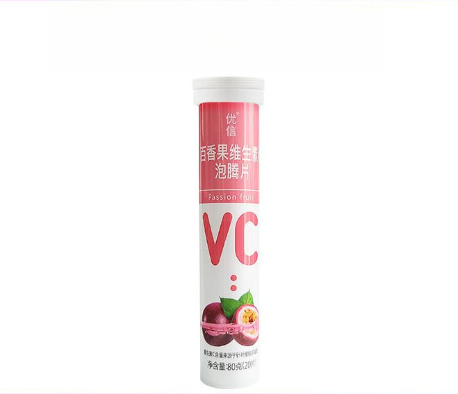 ♞,♘,♙[Passion Fruit Flavor] Vitamin C Effervescent Tablets Passion Fruit Flavor Solid Infused Bever