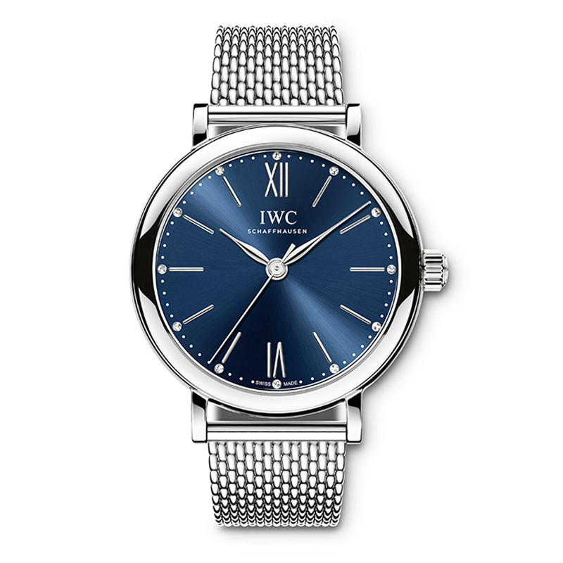 Iwc IWC IWC Baitao Fino นาฬิกาผู้หญิงอัตโนมัตินาฬิกาสุภาพสตรี IW357404