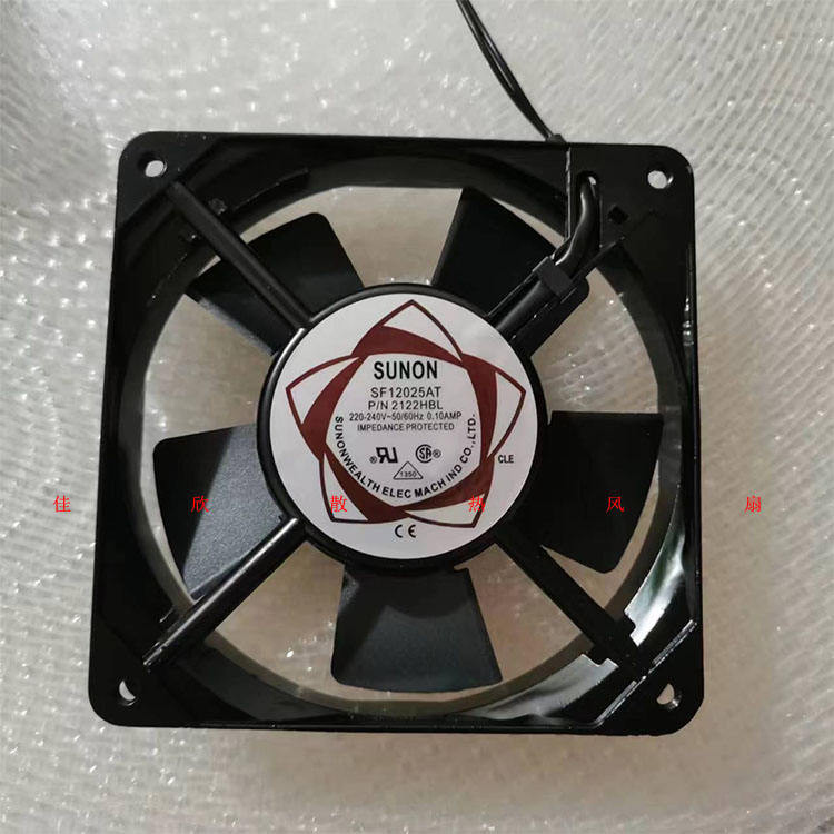 Jianzhun SUNON พัดลมระบายความร้อน SF12025AT P N2122HSL HBL AC220V 12 ซม.