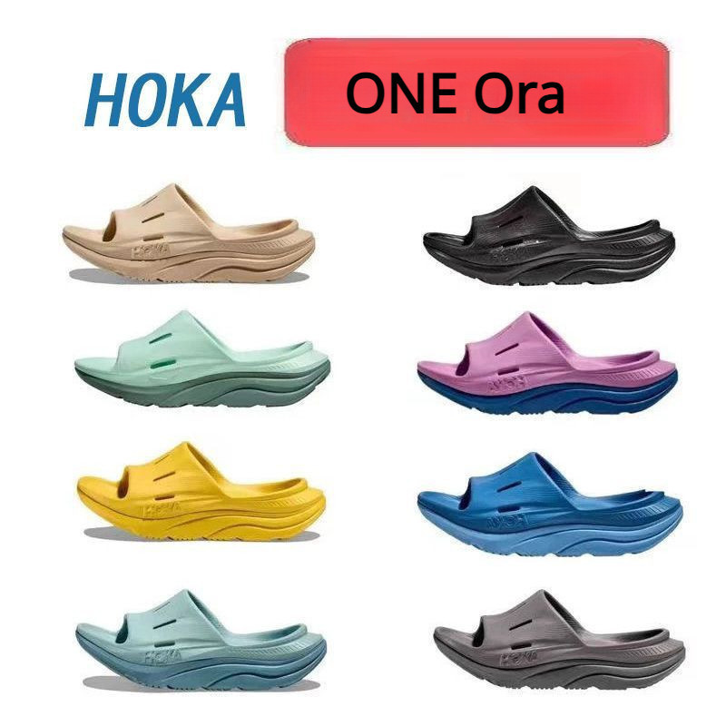 รองเท้าแตะ Hoka ONE ONE Ora Recovery Slide 3 สวมใส่สบาย สีฟ้า สําหรับผู้ชาย และผู้หญิง