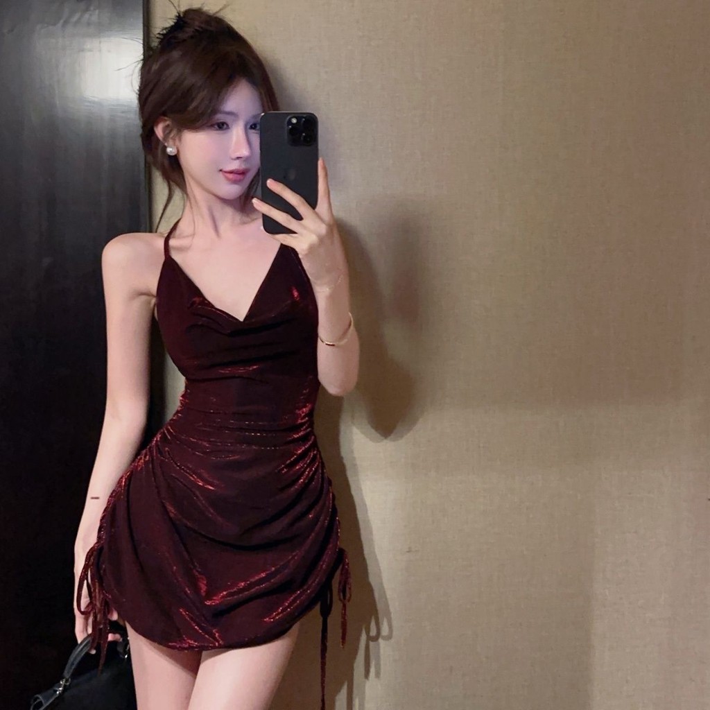 พร้อมสต็อก จัดส่งที่รวดเร็ว รูปแบบใหม่ การวางแผน บริสุทธิ์ ความต้องการ สาวร้อน เชือกรูด สายรัดบางเอว-ดึงสลิงคอเปลือยสะโพกชุดผู