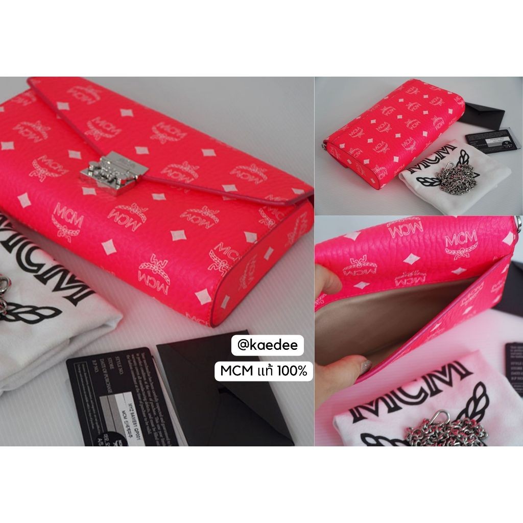 พร้อมส่ง MCM แท้ % กระเป๋าสะพายข้าง MCM