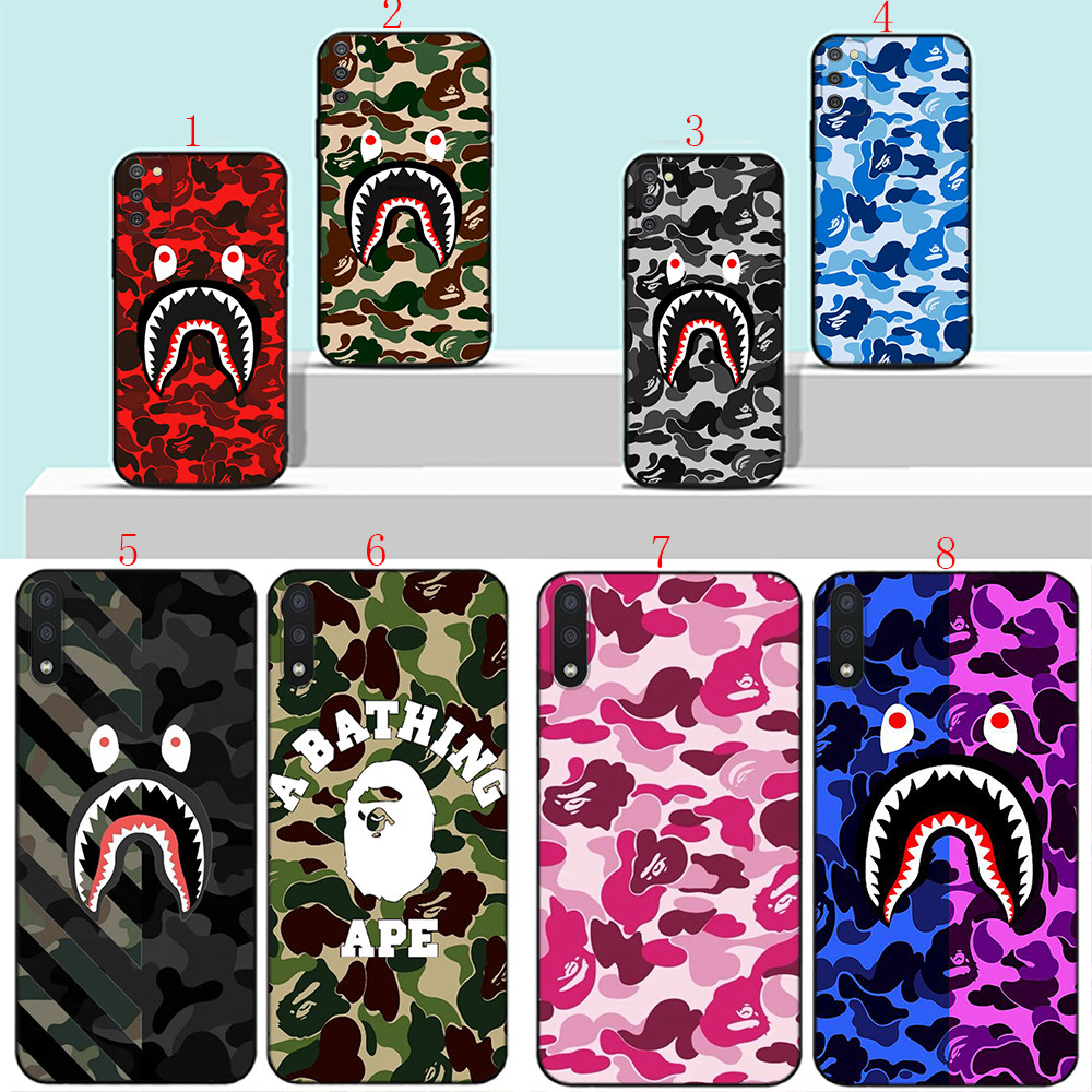 Xiao Mi 12 Pro Poco X4pro M4 Pro C40 M5 5G K40 Pro 14C 4G หมายเหตุ 12S Turbo 3 D7 bape camo เคสโทรศั