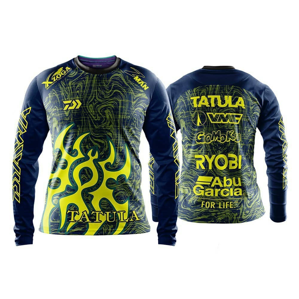Tatula เสื้อกันหนาว สําหรับตกปลา | ชุดตกปลา UV | Baju Pancing Daiwa Tatula Edition | ใหม่ เสื้อกีฬาแขนยาวลําลอง