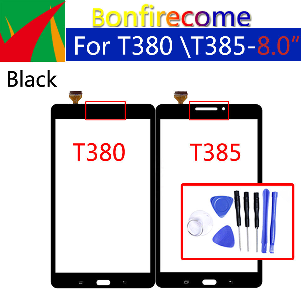 สำหรับ Samsung Galaxy Tab A 8.0 Sm-T380 Sm-T385 T380 T385หน้าจอสัมผัส Digitizer แผงกระจก LCD ด้านหน้