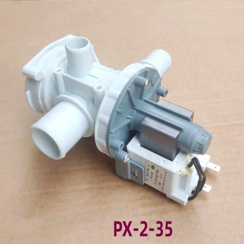 ♞♘เหมาะสำหรับเครื่องซักผ้ากลอง XQG80-12188W/12268S/12128 ท่อระบายน้ำมอเตอร์มอเตอร์ PX-2-35