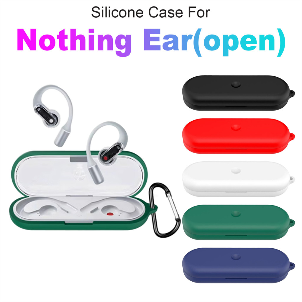 เคสซิลิโคนอ่อนนุ่มสําหรับ Nothing Ear (เปิด) ฝาครอบหูฟังกันกระแทก Anti-Scratch Shell อุปกรณ์เสริมหูฟ