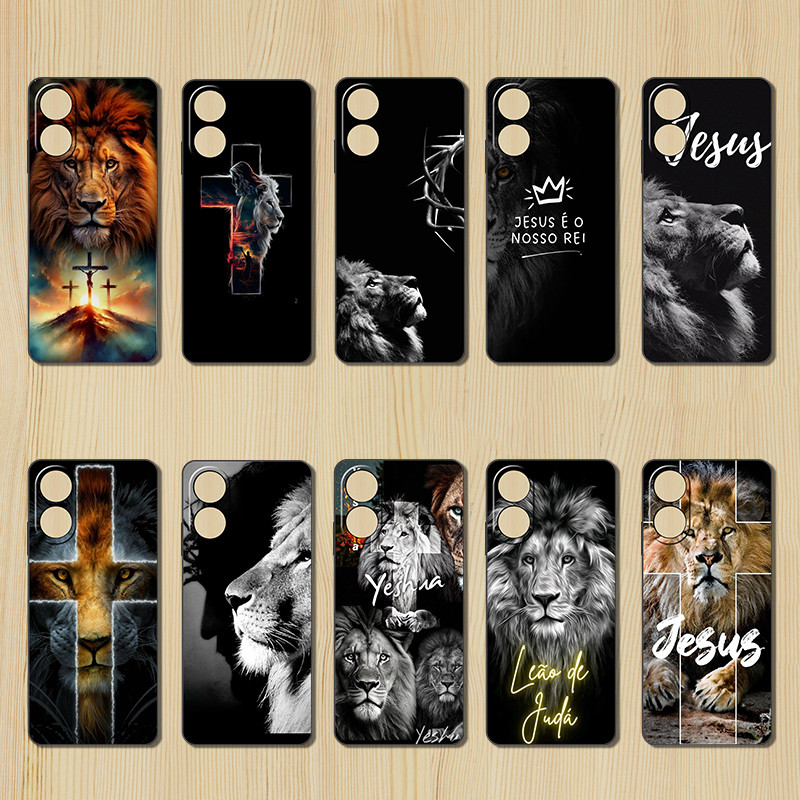 เคสโทรศัพท์มือถือสําหรับผู้ชายและผู้หญิงสําหรับ OPPO A76 A78 A83 A91 A92 A93 HT29 สิงโตจูดาห์ การออก