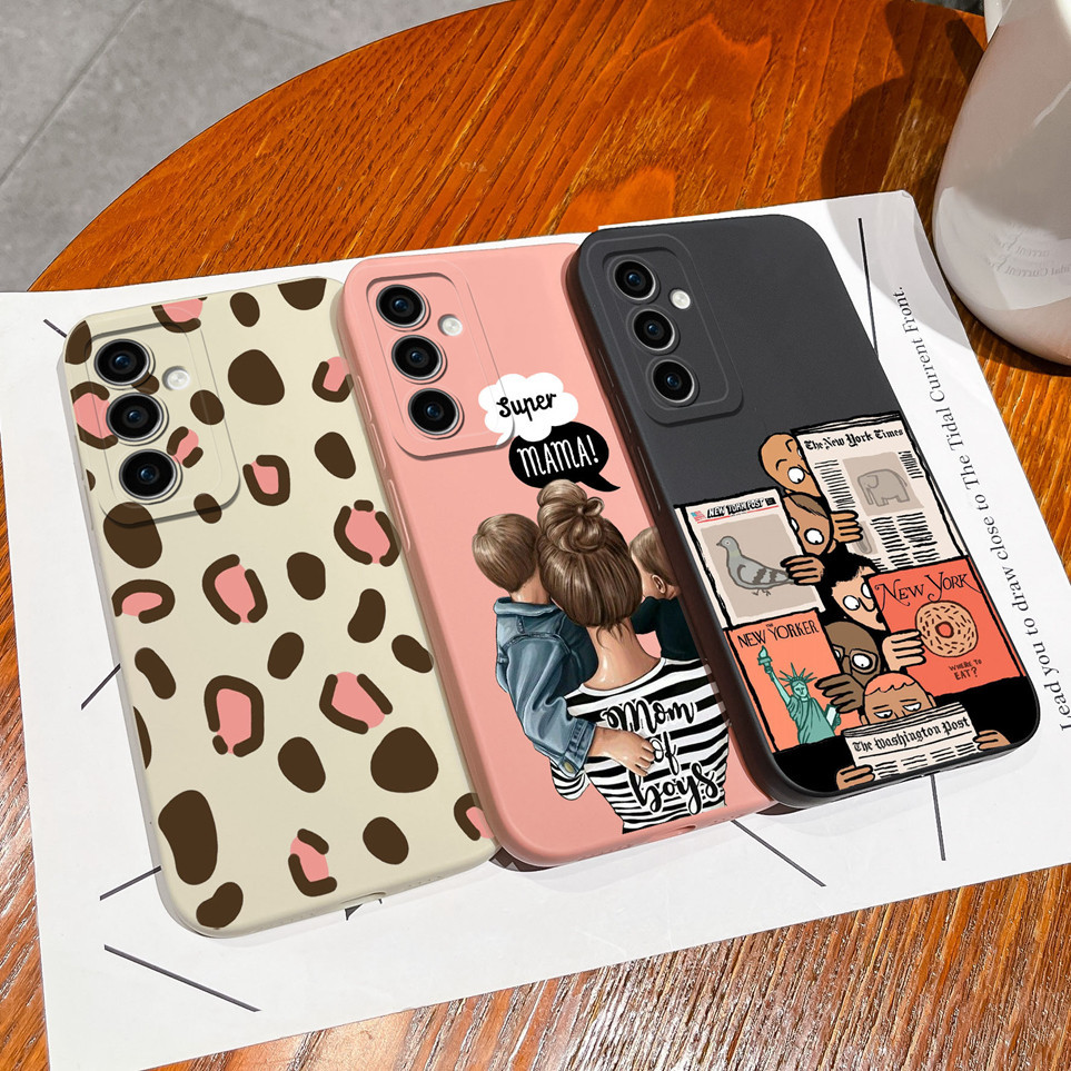 เคสโทรศัพท์ซิลิโคน แบบนิ่ม กันกระแทก หรูหรา สําหรับ Samsung Galaxy A35 A55 5G A35 A 55