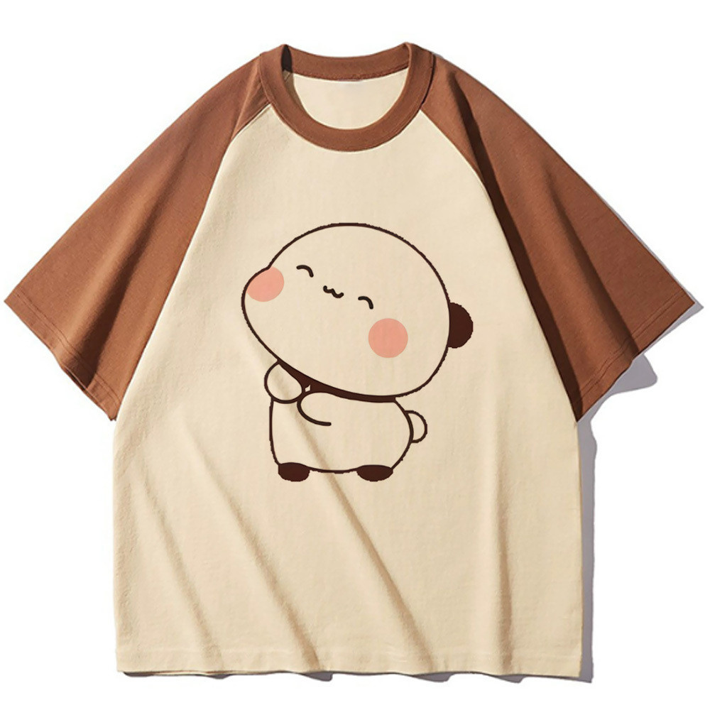 Bubu Dudu เสื้อยืดผู้หญิง ผ้านุ่ม เสื้อผ้าอนิเมะสาว