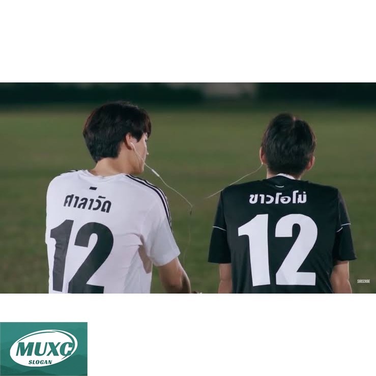 Free Custom Name & Number2gether The Series - เสื้อยืดเจอร์ซีย์ (สีขาวและสีดํา)