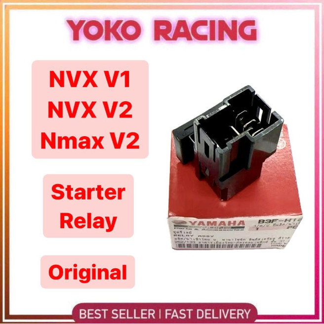 Yamaha Aerox NVX155 NVX 155 V1 V2 Nmax V2 รีเลย์สตาร์ท 5 Pin Comp Power Relay Assy B3F-H190-10 / B53