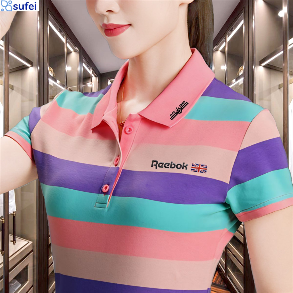เสื้อโปโล เรียบง่าย หลายสี แฟชั่นสไตล์เกาหลี สําหรับผู้หญิง และผู้ชาย -Q7402