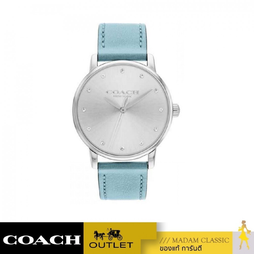 NEW นาฬิกาข้อมือ COACH 14503973 GRAND WOMEN'S WATCH, 36MM WATCH