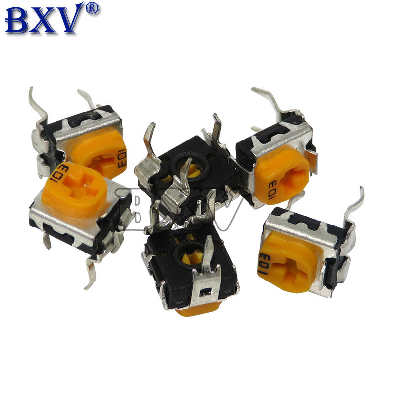 20PCS WH06-2C WH06 100 200 500 1K 2K 5K 10K 20K 50K 100K 200K 500K 1M Ohm Trimmer Potentiometer Vari