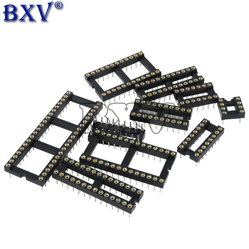 ซ็อกเก็ตเชื่อมต่อ IC DIP 6 8 14 16 18 20 24 28 40 Pin DIP6 DIP8 DIP14 DIP16 DIP18 DIP20 DIP28 DIP40 Pin 10 ชิ้น - รูปที่ 4