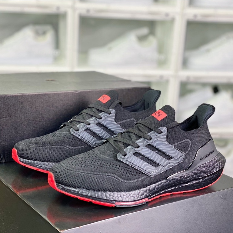 Adidas Ultra Boost 21 DNA Lunar New Year Black Sport Running Shoes Sneakers For Men Women GZ6073