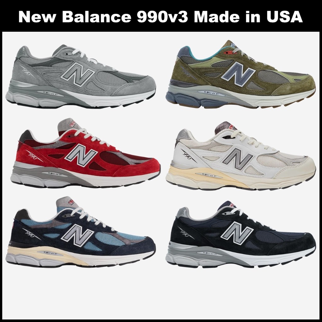 ♞,♘New Balance 990v3 Made in USA Grey - D Standard M990GY3/M990TF3/M990AL3/M990TE3/ M990AL3/M990BD3