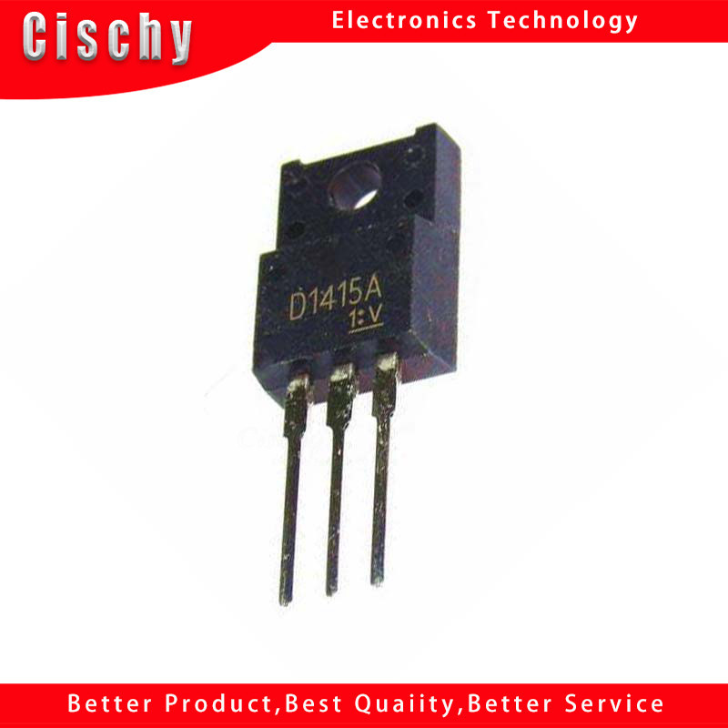 1 ชิ้น/ล็อต 2SD1415 TO-220F D1415 TO220F 2SD1415A D1415A TO-220 ในสต็อก