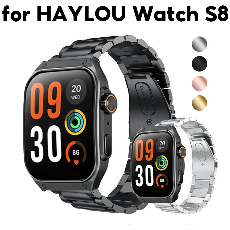 สายนาฬิกาข้อมือสเตนเลส 22 มม. สําหรับ HAYLOU Watch S8 Smartwatch HAYLOU Watch S8
