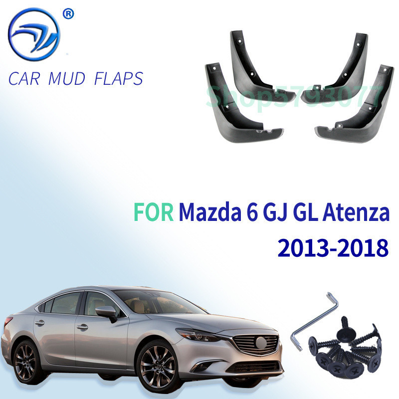 บังโคลนหน้า หลัง อุปกรณ์เสริม สําหรับ Mazda 6 GJ GL Atenza 2013-2018 2019